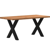 Esstisch Hellbraun 180x90x74 cm Massivholz Eiche Rechteckig