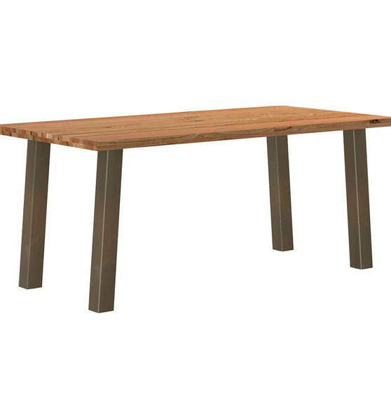 Esstisch Hellbraun 180x90x74 cm Massivholz Eiche Rechteckig