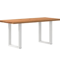 Esstisch Hellbraun 180x90x74 cm Massivholz Eiche Rechteckig