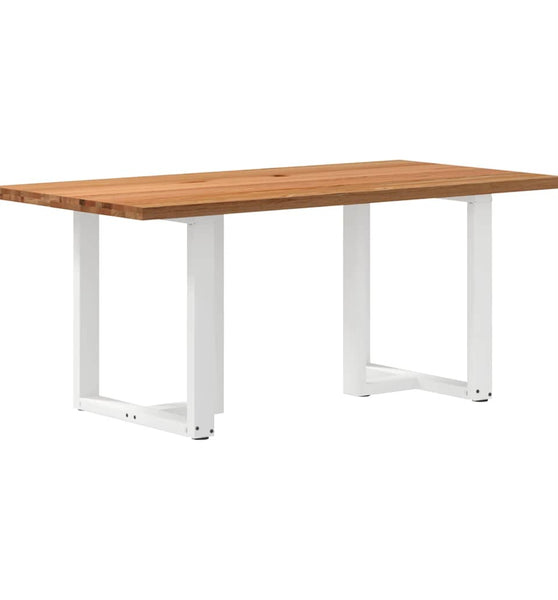 Esstisch Hellbraun 180x90x74 cm Massivholz Eiche Rechteckig