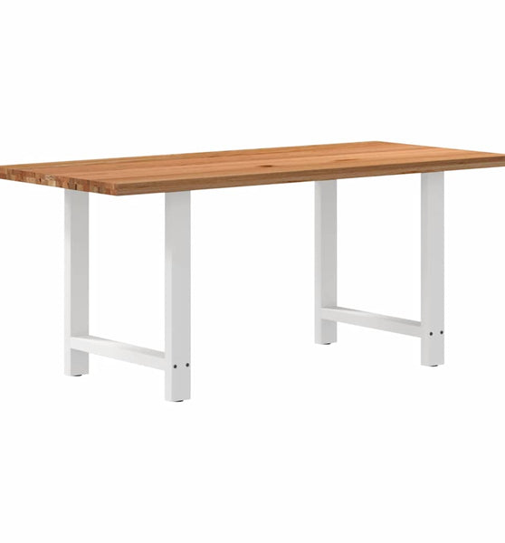 Esstisch Hellbraun 180x90x74 cm Massivholz Eiche Rechteckig