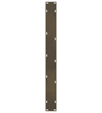Esstisch Hellbraun 200x90x74 cm Massivholz Eiche Rechteckig