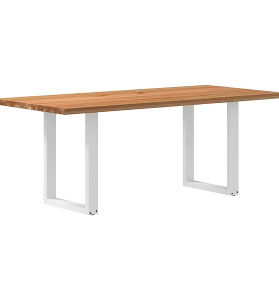 Esstisch Hellbraun 200x90x74 cm Massivholz Eiche Rechteckig