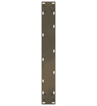 Esstisch Hellbraun 220x90x74 cm Massivholz Eiche Rechteckig