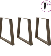 Esstisch Hellbraun 280x90x74 cm Massivholz Eiche Rechteckig