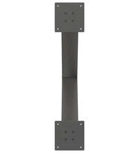 Esstisch Hellbraun 320x90x74 cm Massivholz Eiche Rechteckig