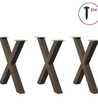 Esstisch Hellbraun 320x90x74 cm Massivholz Eiche Rechteckig