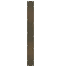 Esstisch Hellbraun 180x100x74 cm Massivholz Eiche Rechteckig