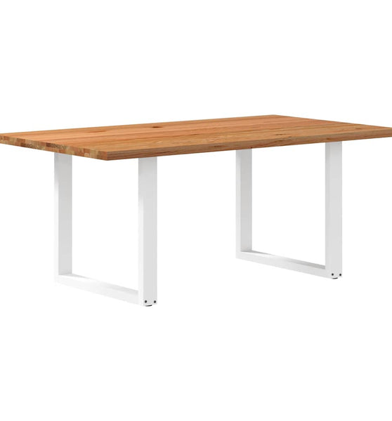 Esstisch Hellbraun 180x100x74 cm Massivholz Eiche Rechteckig