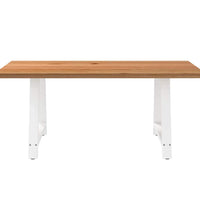 Esstisch Hellbraun 180x100x74 cm Massivholz Eiche Rechteckig