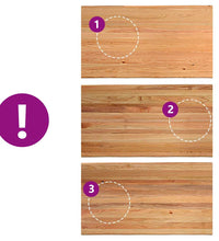 Esstisch Hellbraun 180x100x74 cm Massivholz Eiche Rechteckig