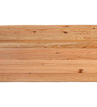 Esstisch mit Baumkanten 180x100x74 cm Massivholz Eiche