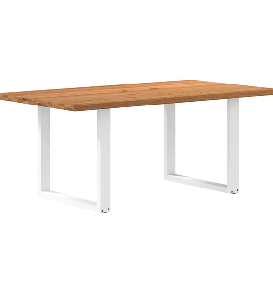 Esstisch Hellbraun 180x100x74 cm Massivholz Eiche Rechteckig