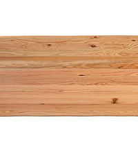 Esstisch mit Baumkanten 180x100x74 cm Massivholz Eiche