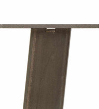 Esstisch Hellbraun 200x100x74 cm Massivholz Eiche Rechteckig