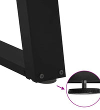 Esstisch Hellbraun 240x100x74 cm Massivholz Eiche Rechteckig