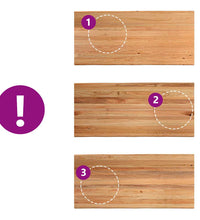 Esstisch Hellbraun 220x100x74 cm Massivholz Eiche Rechteckig