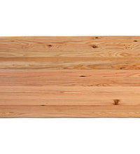 Esstisch mit Baumkanten 180x100x74 cm Massivholz Eiche Rechteck