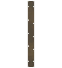 Esstisch mit Baumkanten 220x100x74 cm Massivholz Eiche Rechteck