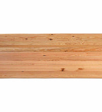 Esstisch mit Baumkanten 240x100x74 cm Massivholz Eiche Rechteck