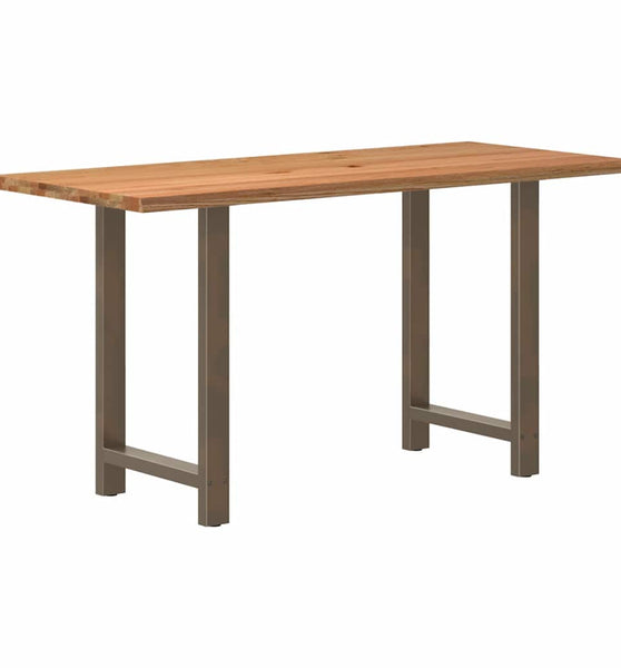 Bartisch Hellbraun 180x80x92 cm Massivholz Eiche Rechteckig