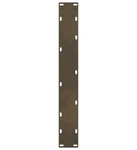 Bartisch Hellbraun 180x80x92 cm Massivholz Eiche Rechteckig