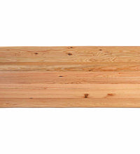 Esstisch mit Baumkanten 240x100x74 cm Massivholz Eiche Rechteck