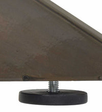 Esstisch Hellbraun 220x100x74 cm Massivholz Eiche Rechteckig