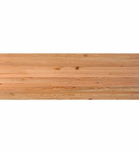 Esstisch Hellbraun 320x100x74 cm Massivholz Eiche Rechteckig