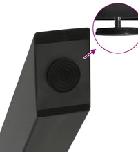 Esstisch Hellbraun 320x100x74 cm Massivholz Eiche Rechteckig