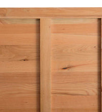 Esstisch Hellbraun 320x100x74 cm Massivholz Eiche Rechteckig