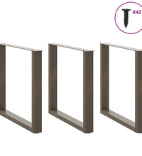 Esstisch Hellbraun 320x100x74 cm Massivholz Eiche Rechteckig