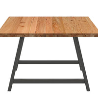 Esstisch Hellbraun 180x120x74 cm Massivholz Eiche Rechteckig