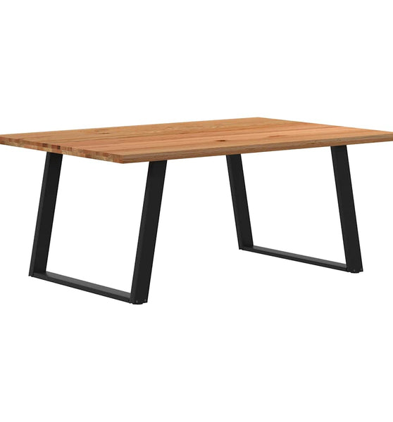 Esstisch Hellbraun 180x120x74 cm Massivholz Eiche Rechteckig