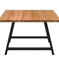 Esstisch Hellbraun 180x120x74 cm Massivholz Eiche Rechteckig