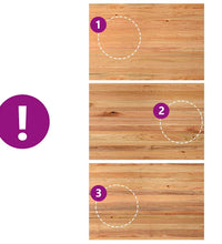 Esstisch Hellbraun 180x120x74 cm Massivholz Eiche Rechteckig