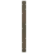 Esstisch Hellbraun 180x120x74 cm Massivholz Eiche Rechteckig