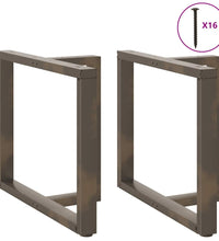 Esstisch Hellbraun 180x120x74 cm Massivholz Eiche Rechteckig
