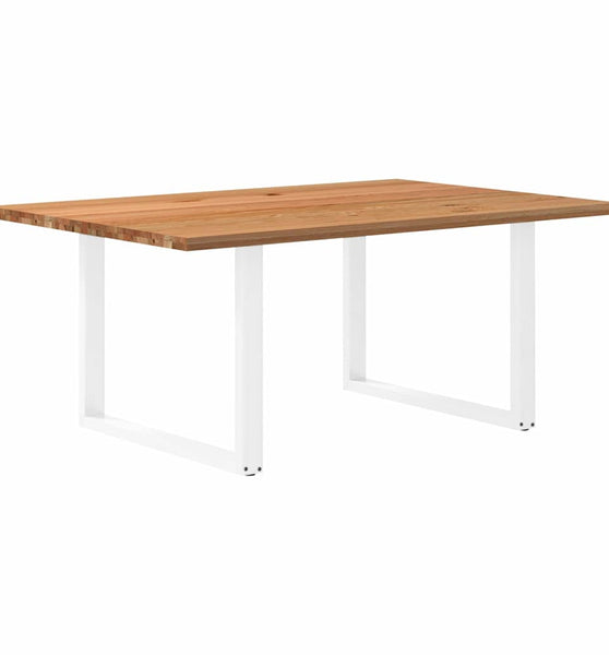 Esstisch Hellbraun 180x120x74 cm Massivholz Eiche Rechteckig