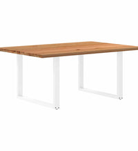 Esstisch Hellbraun 180x120x74 cm Massivholz Eiche Rechteckig