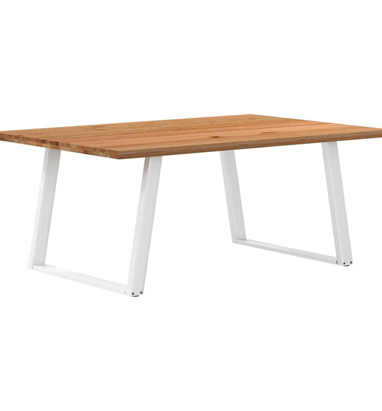 Esstisch Hellbraun 180x120x74 cm Massivholz Eiche Rechteckig