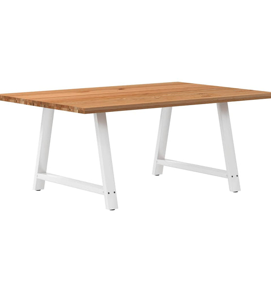 Esstisch Hellbraun 180x120x74 cm Massivholz Eiche Rechteckig