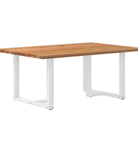 Esstisch Hellbraun 180x120x74 cm Massivholz Eiche Rechteckig