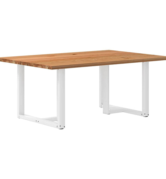 Esstisch Hellbraun 180x120x74 cm Massivholz Eiche Rechteckig