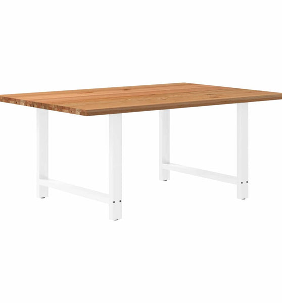 Esstisch Hellbraun 180x120x74 cm Massivholz Eiche Rechteckig