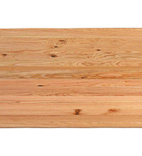 Esstisch mit Baumkanten 180x120x74 cm Massivholz Eiche Rechteck