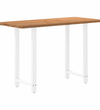 Bartisch Hellbraun 180x80x112 cm Massivholz Eiche Rechteckig