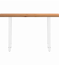 Bartisch Hellbraun 200x80x112 cm Massivholz Eiche Rechteckig