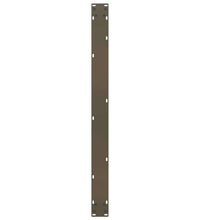 Esstisch Hellbraun 180x120x74 cm Massivholz Eiche Rechteckig