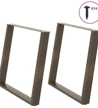 Esstisch mit Baumkanten 180x120x74 cm Massivholz Eiche Rechteck